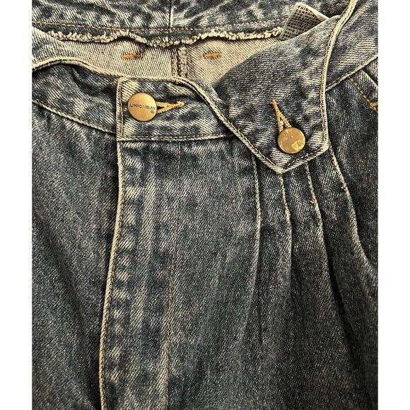 VTG. 80s 90s Union Bay Jeans High Waist Baggy Loose Pleated Mom Preppy Sz. 11 - Picture 5 of 11